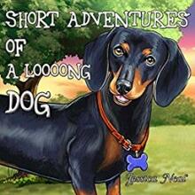 Short Adventures of a loooong Dog by Jessica Neal - Book cover.