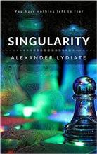 Singularity by Alexander Lydiate - Book cover.