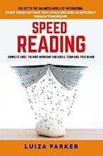 Speed Reading by Luiza Parker - Book Cover.