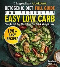 The Ketogenic Diet Full Guide for Beginners by Anna Lane - book cover.